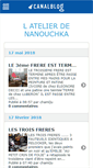 Mobile Screenshot of chamiju.canalblog.com