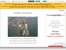 Tablet Screenshot of portlouis.canalblog.com