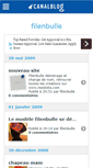 Mobile Screenshot of filenbulle.canalblog.com