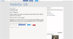 Desktop Screenshot of habits16.canalblog.com