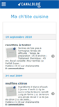 Mobile Screenshot of evacuisine.canalblog.com