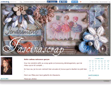 Tablet Screenshot of fascinascrap.canalblog.com