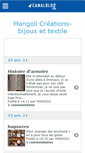 Mobile Screenshot of mangolicreations.canalblog.com
