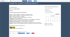 Desktop Screenshot of needforspeed.canalblog.com