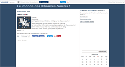 Desktop Screenshot of leschauvesouris.canalblog.com