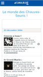 Mobile Screenshot of leschauvesouris.canalblog.com