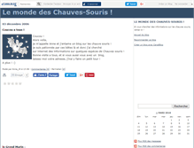 Tablet Screenshot of leschauvesouris.canalblog.com