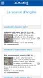 Mobile Screenshot of lasourcedangele.canalblog.com