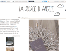 Tablet Screenshot of lasourcedangele.canalblog.com