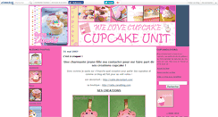 Desktop Screenshot of cupcakelovers.canalblog.com