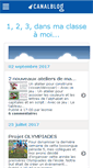 Mobile Screenshot of 123dansmaclasse.canalblog.com