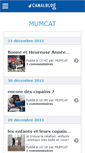 Mobile Screenshot of mumcat.canalblog.com