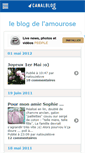 Mobile Screenshot of lamourose.canalblog.com