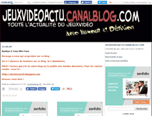 Tablet Screenshot of jeuxvideoactu.canalblog.com