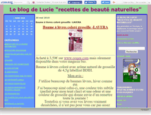 Tablet Screenshot of belleetnaturelle.canalblog.com