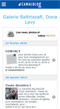 Mobile Screenshot of donalevy.canalblog.com