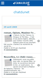 Mobile Screenshot of chatdunet.canalblog.com