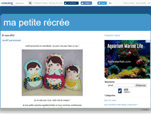 Tablet Screenshot of mapetiterecree.canalblog.com