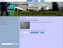 Tablet Screenshot of camus.canalblog.com