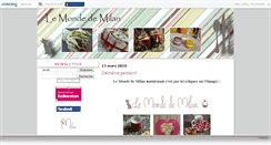 Desktop Screenshot of lemondedemilan.canalblog.com