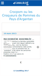 Mobile Screenshot of crocpom61.canalblog.com