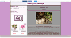 Desktop Screenshot of passagedutemps.canalblog.com