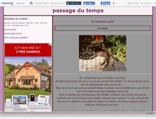 Tablet Screenshot of passagedutemps.canalblog.com