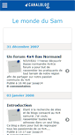 Mobile Screenshot of lemondedusam.canalblog.com