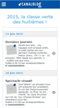 Mobile Screenshot of huitiemeclverte.canalblog.com