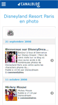 Mobile Screenshot of disneydream.canalblog.com