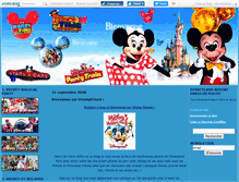 Tablet Screenshot of disneydream.canalblog.com