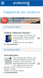 Mobile Screenshot of ebookcouleurs.canalblog.com