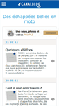 Mobile Screenshot of frozenmototour.canalblog.com