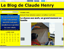 Tablet Screenshot of claudehenry.canalblog.com