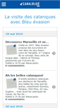 Mobile Screenshot of bleuevasion.canalblog.com