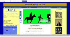 Desktop Screenshot of neuillysureure.canalblog.com