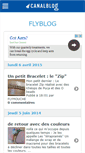 Mobile Screenshot of flyblog.canalblog.com