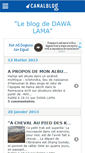 Mobile Screenshot of dawalama.canalblog.com