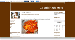 Desktop Screenshot of lacuisinedemora.canalblog.com