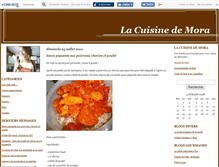 Tablet Screenshot of lacuisinedemora.canalblog.com