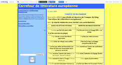 Desktop Screenshot of litterature2de.canalblog.com