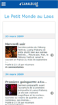 Mobile Screenshot of lepetitmondelaos.canalblog.com
