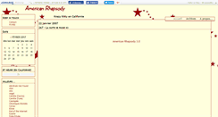 Desktop Screenshot of americanrhapsody.canalblog.com