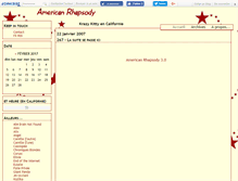 Tablet Screenshot of americanrhapsody.canalblog.com