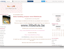 Tablet Screenshot of lilibelluleliege.canalblog.com