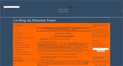 Desktop Screenshot of biloutesteam.canalblog.com
