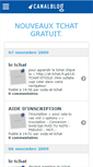 Mobile Screenshot of gratis.canalblog.com