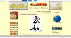 Desktop Screenshot of cookieslechat.canalblog.com