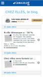 Mobile Screenshot of chezelles.canalblog.com