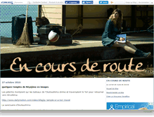 Tablet Screenshot of encoursderoute.canalblog.com